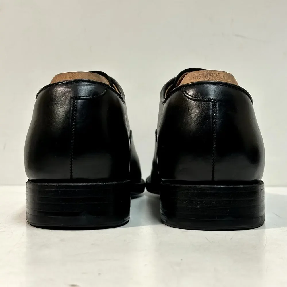 FULLY RESOLED Grant Stone x J. Crew Black Cap Toe Oxford Bench Made EUC 7 D